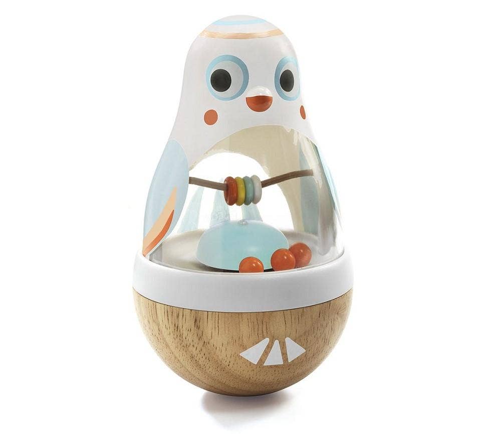 Sprell Pingvin, vippeleke med rangle