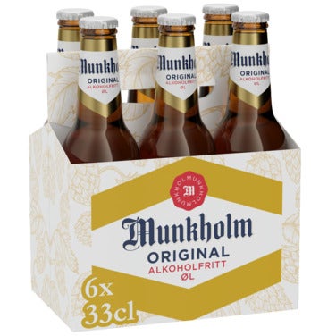 Ringnes Munkholm Glassflaske 6 x 0,33l