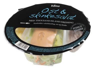 Bama Ost- og skinkesalat