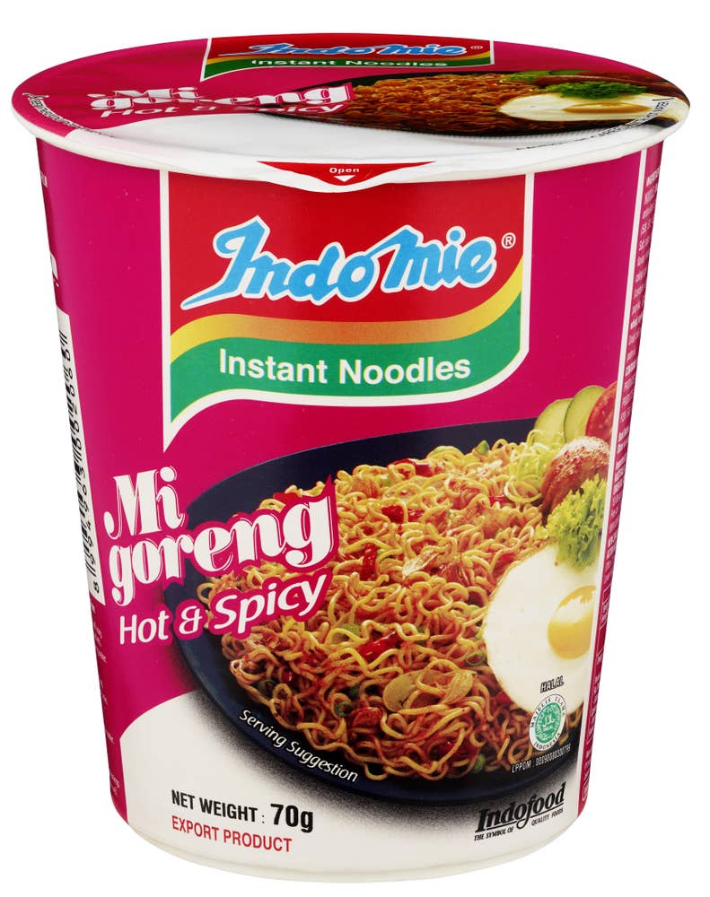 INDOMIE Mi Goreng Hot&Spicy Noodles