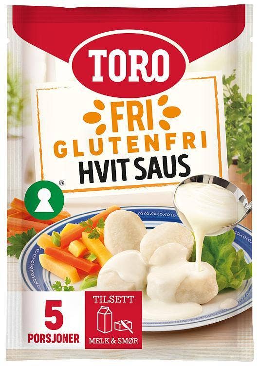 Toro Glutenfri hvit saus