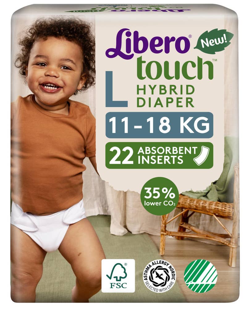Libero Touch Hybrid Str. Large, 11-18 kg