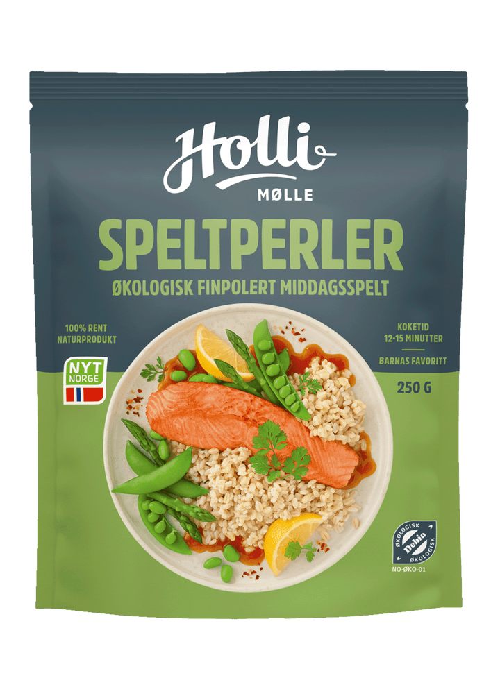 Holli Mølle Økologiske Speltperler Finpolert
