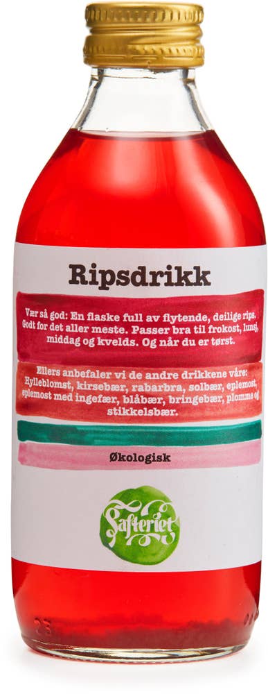 Safteriet Økologisk ripsdrikk