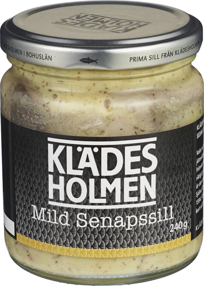 Klädesholmen Mild sennepsild