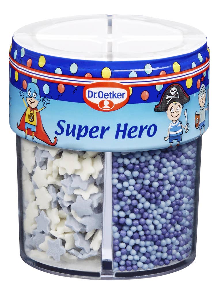Dr Oetker Kakepynt Super Hero 4 kammer