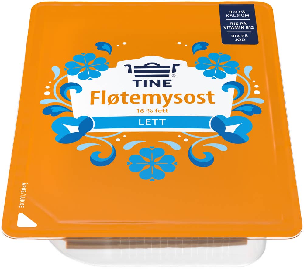 TINE Fløtemysost lettere Skivet
