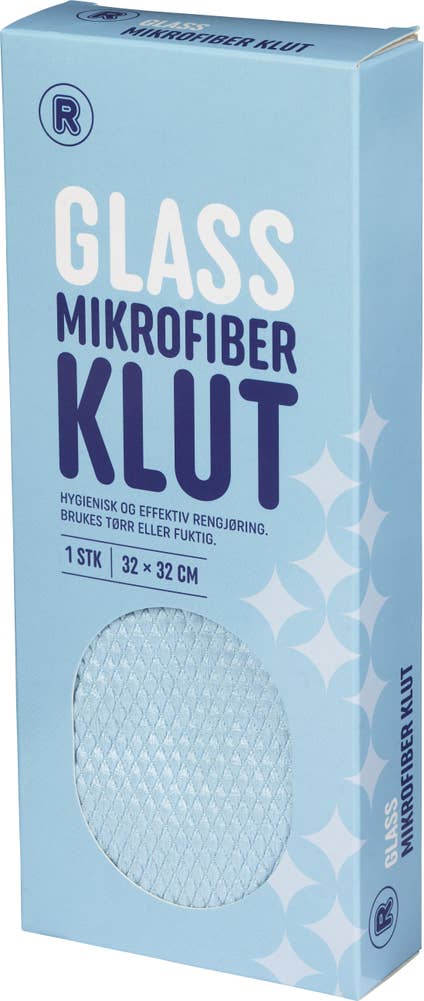 R Mikrofiber glassklut