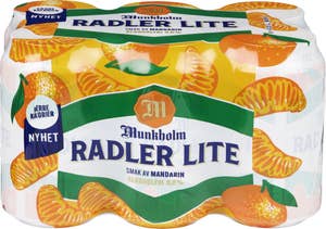 Munkholm Radler Lite Mandarin 6x0,33 l