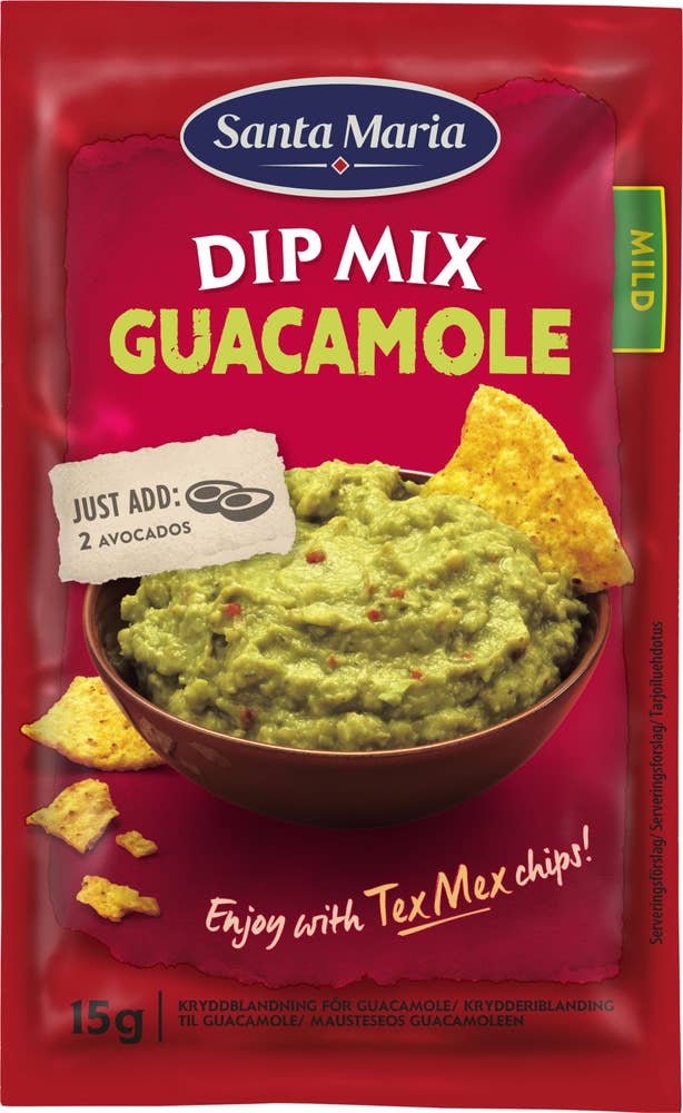 Dip mix guacamole 15 g