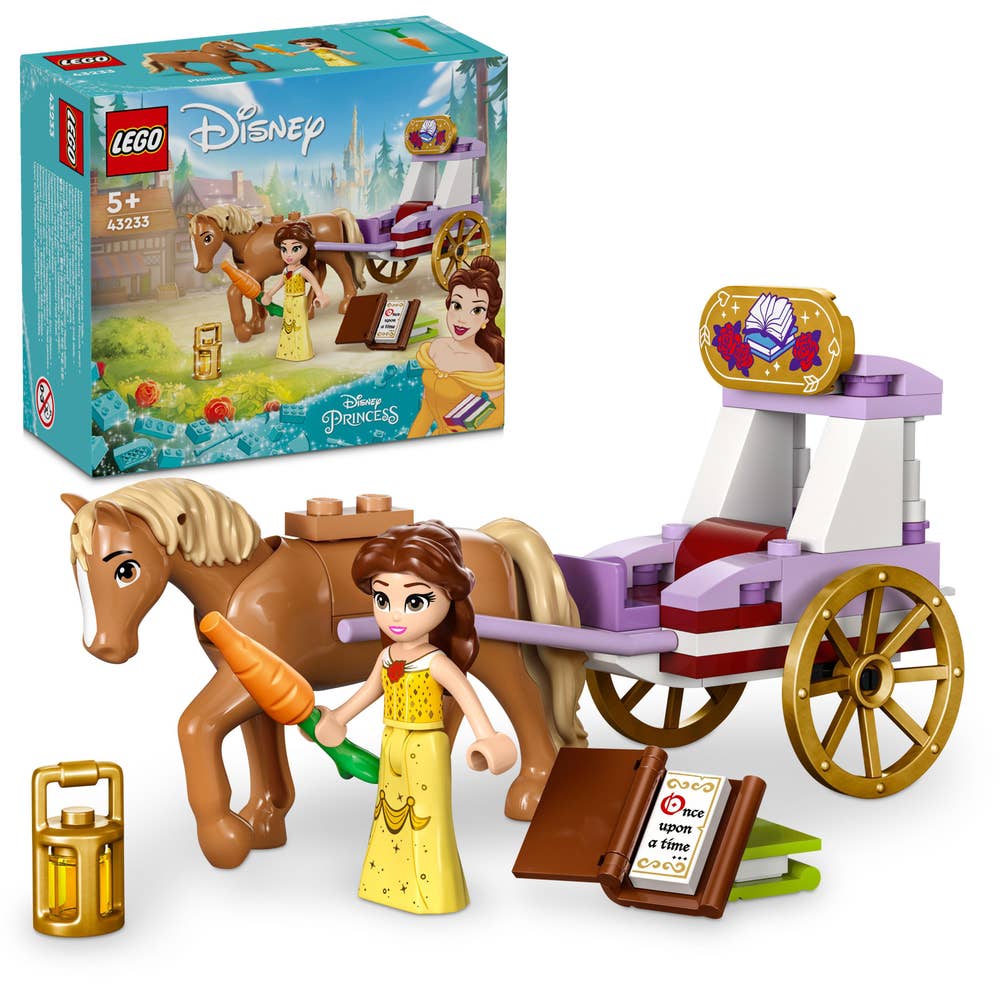 Sprell LEGO® Disney Belles eventyrlige hest og kjerre