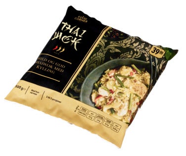 REMA 1000 Thaiwok med Kylling og Ris