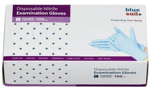 Blue Sail Nitril engangshansker Str. L