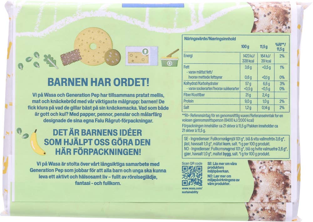 Wasa Falu Valmuefrø