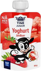 TINE Junior yoghurt Jordbær