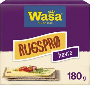 Wasa Knekkebrød Rugsprø Havre