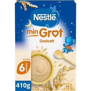 Nestlé Min fullkornsgrønt God natt Fra 6 mnd