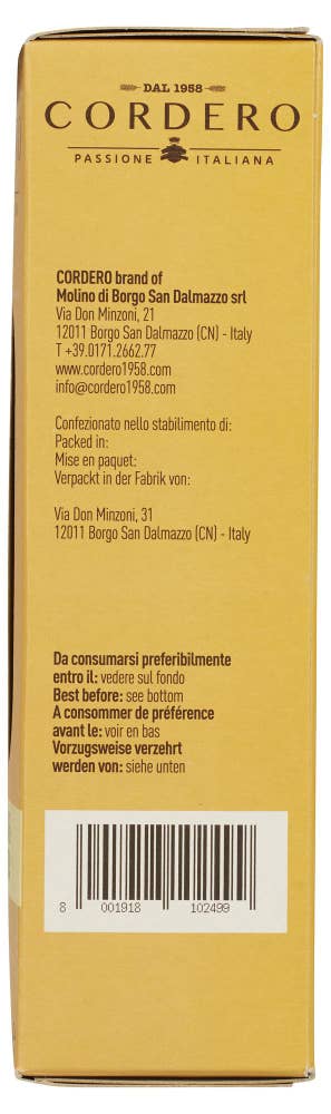Cordero Instant polenta