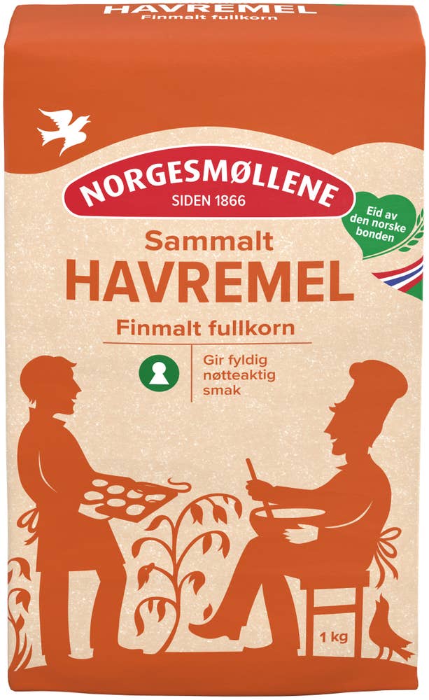 Norgesmøllene Havremel