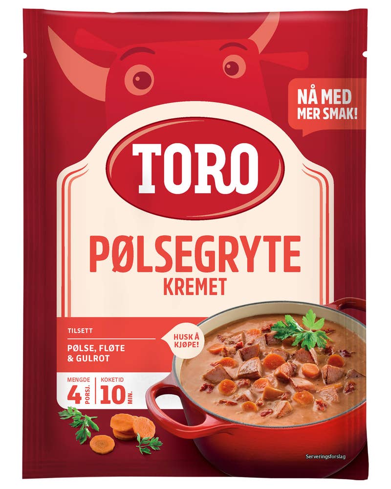 Kremet pølsegryte 90 g