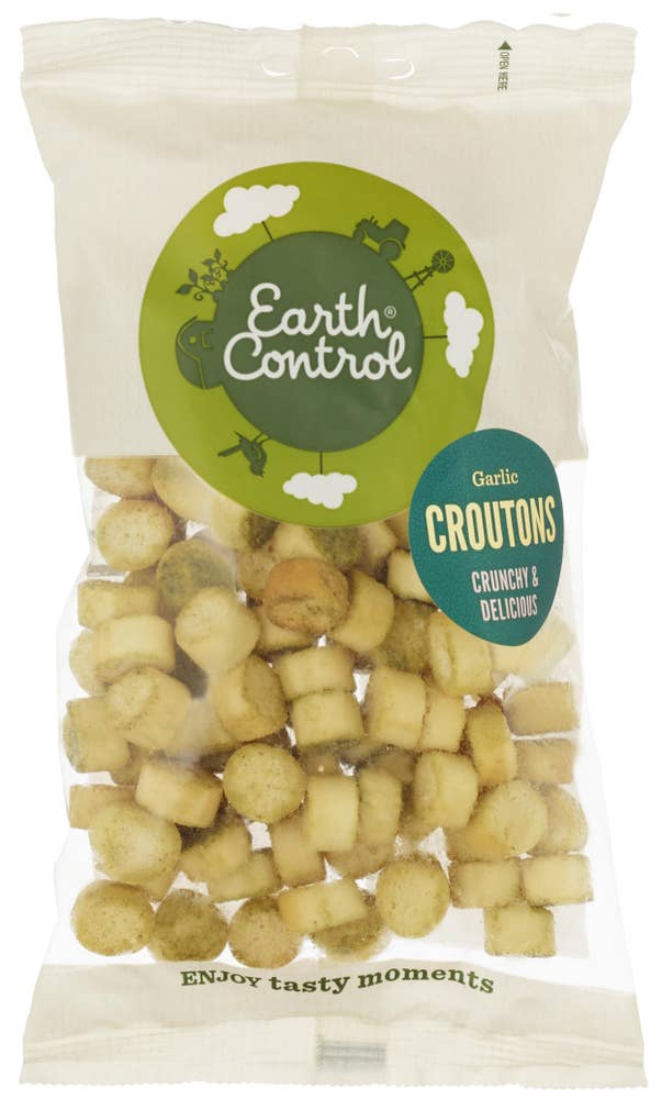 Earth Control Hvitløkskrutonger