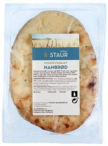 Staur Fjellbakeri Steinovnsbakt nanbrød 2pk