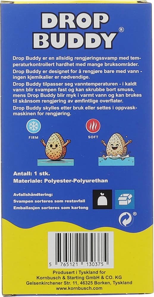 Drop Buddy Skuresvamp