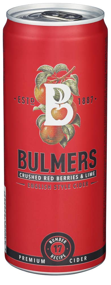 Bulmers Red Berries Sleek
