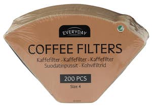 Everyday Brune kaffefilter Str. 4