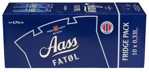 Aass Bryggeri Aass Fatøl fridgepack 10 x 0,33l