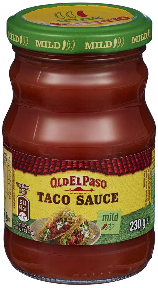 Taco Sauce Mild, 230 g