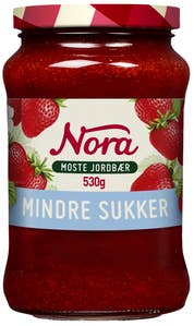 NORA Moste jordbær Lett