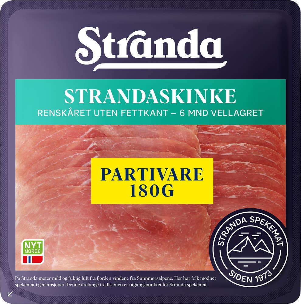 Stranda Renskåret Strandaskinke Partivare