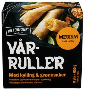Food Court Vårruller med kylling og grønnsaker