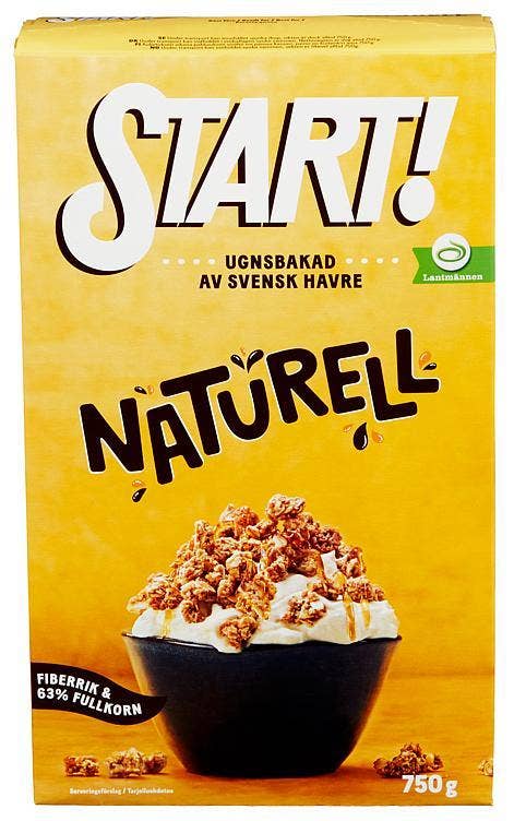 Start! Naturell frokostblanding Svensk havre
