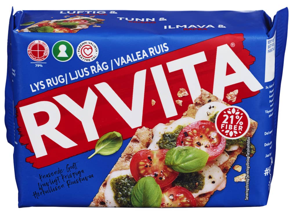Ryvita lys rug