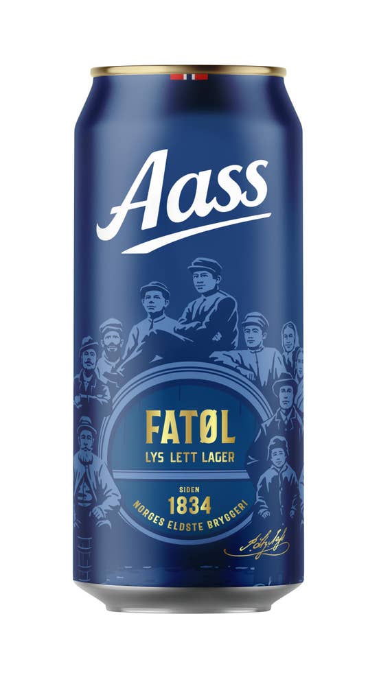 Aass Bryggeri Aass Fatøl 6 x 0,5 l