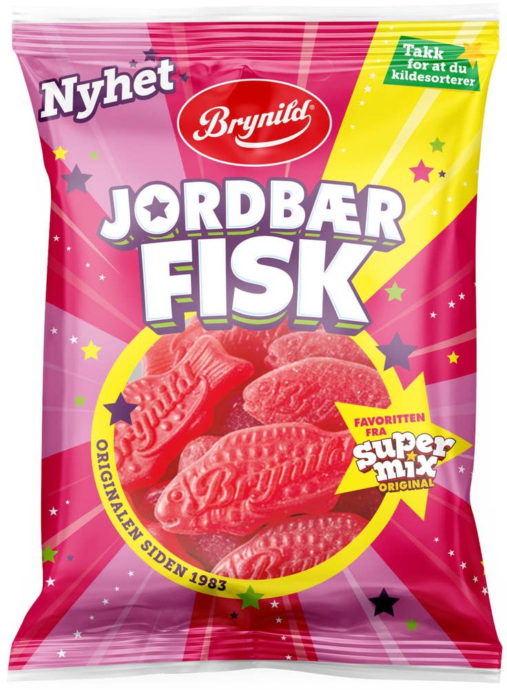 Jordbærfisk 100 g