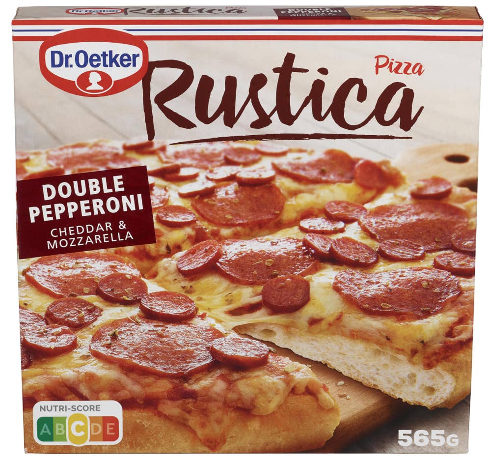 Dr Oetker Rustica Pizza Double Pepperoni