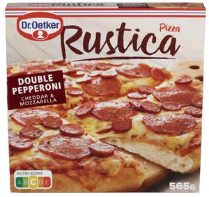 Dr Oetker Rustica Pizza Double Pepperoni