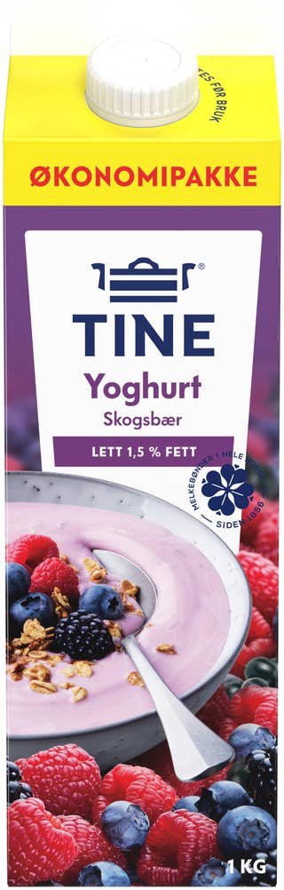 TINE Yoghurt skogsbær