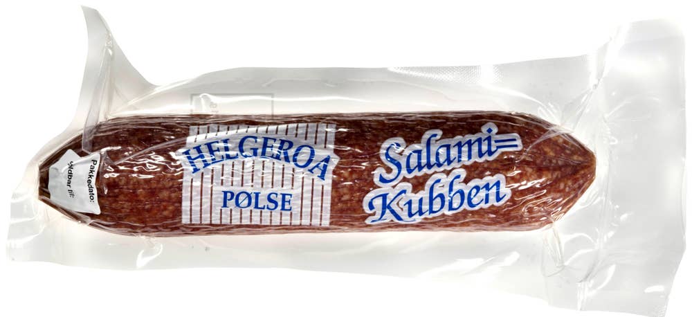 Bjerke Spekemat Helgeroa salami Hel