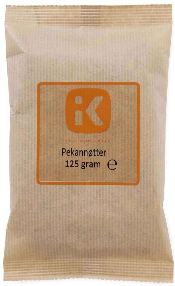 Pekannøtter Rå, Usaltet