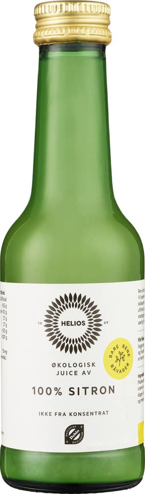 Helios Økologisk sitronsaft