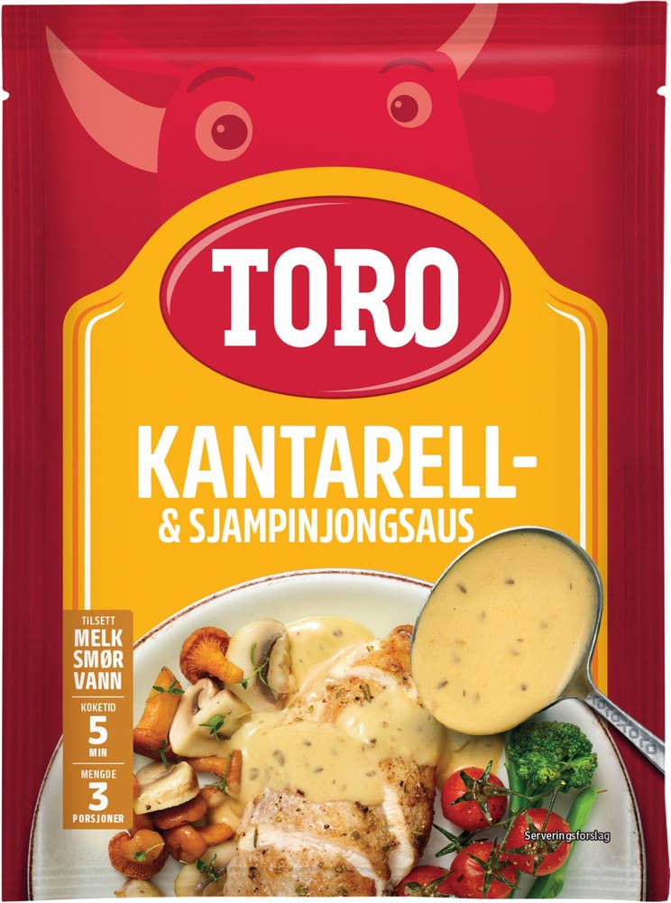 Kantarell- og sjampinjongsaus 23 g
