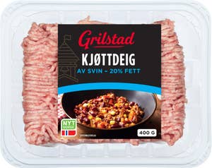 Kjøttdeig av svin