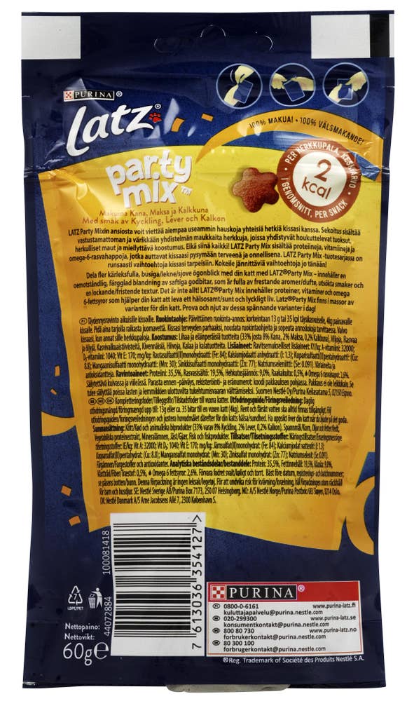 Purina Latz Party Mix Original