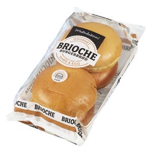 Mesterbakeren Brioche Burgerbrød 4pk