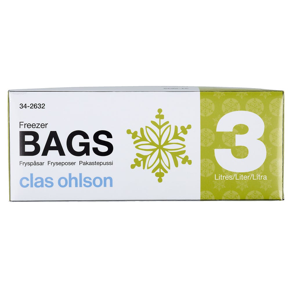 Clas Ohlson Fryseposer 3L