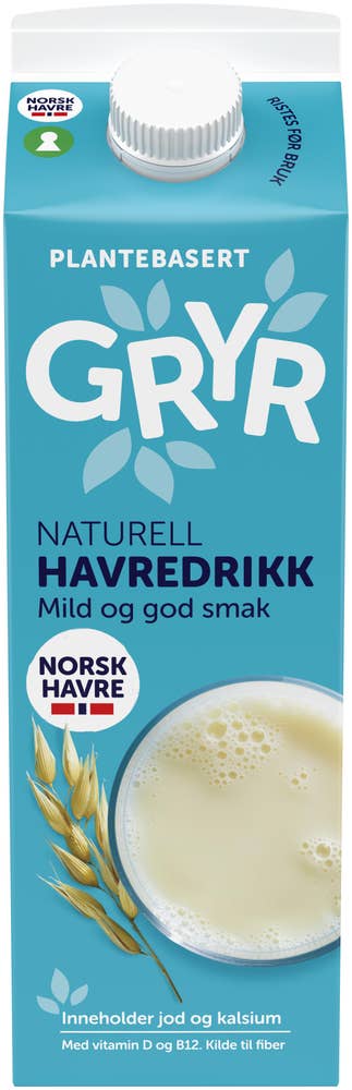 TINE Gryr naturell havredrikk